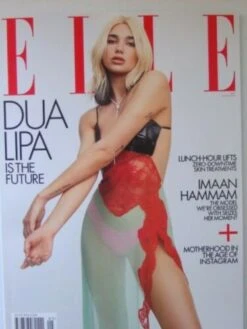 Dua Lipa Imaan Hammam Elle USA Magazine May 2020 New