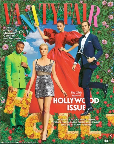 ZENDAYA CHARLIZE THERON Michael B Jordan Vanity Fair Magazine - Hollywood 2021 3 ZENDAYA CHARLIZE THERON Michael B Jordan Vanity Fair Magazine - Hollywood 2021