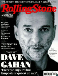 DAVE GAHAN DEPECHE MODE FRENCH MAGAZINE ROLLING STONE # 137 # NOVEMBER 2021