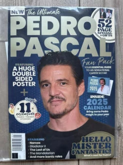 2024 PEDRO PASCAL FAN PACK Guide FREE POSTER Magazine SPECIAL EDITION + Calendar