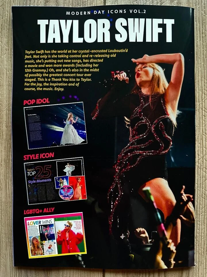 2024 TAYLOR SWIFT Modern Day Icons Volume 2 Magazine SPECIAL EDITION 5 Posters 4 2024 TAYLOR SWIFT Modern Day Icons Volume 2 Magazine SPECIAL EDITION 5 Posters - Image 2