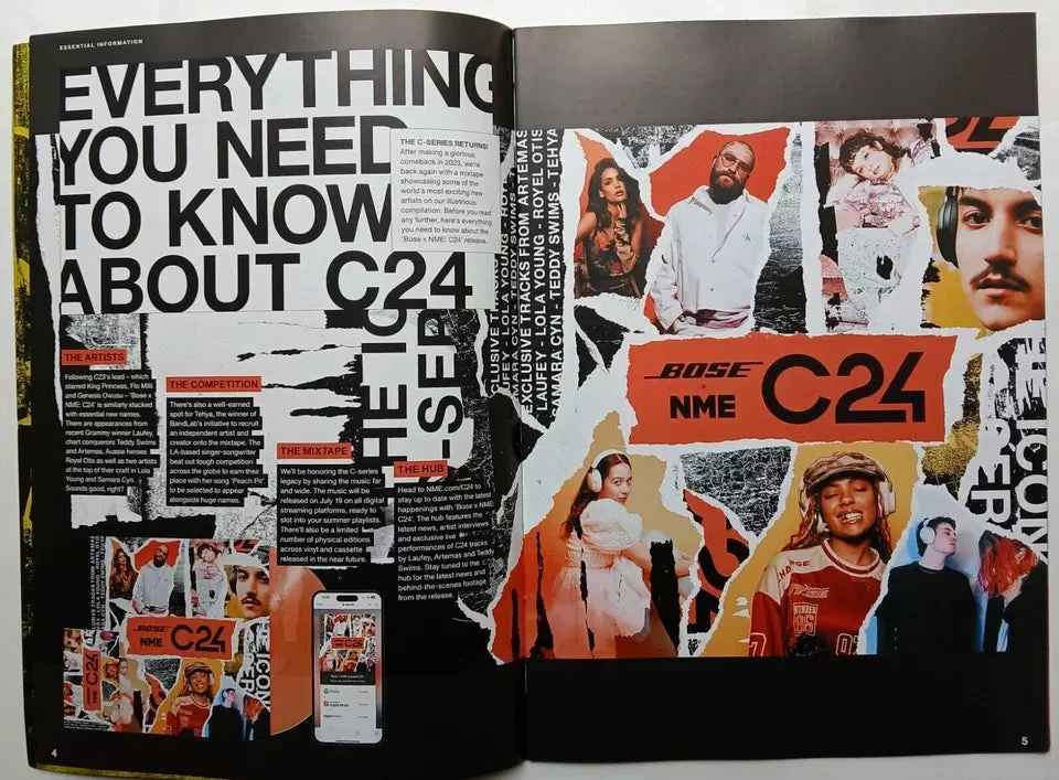 NME Magazine Bose X NME C24 Artemas - Laufey - Tehya - Lola Young - Teddy Swims 5 NME Magazine Bose X NME C24 Artemas - Laufey - Tehya - Lola Young - Teddy Swims - Image 3