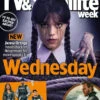 TV & Satellite Week Magazine - 2-8 August 2025 - Wednesday: Jenna Ortega Joanna Lumley Sam Claflin Eddie Murphy -CELEBRITY MAGAZINES tvsat
