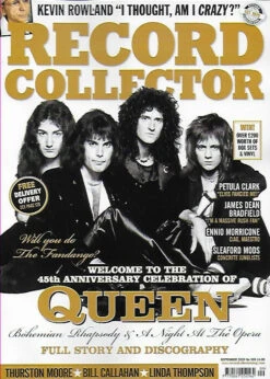 RECORD COLLECTOR- No.509 September 2020: QUEEN FREDDIE MERCURY